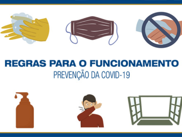 regras para o funcionamento do comércio no municipio do Rio de Janeiro