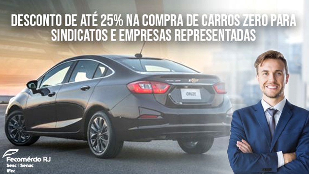 Fecomércio RJ fecha parceria com a General Motors do Brasil