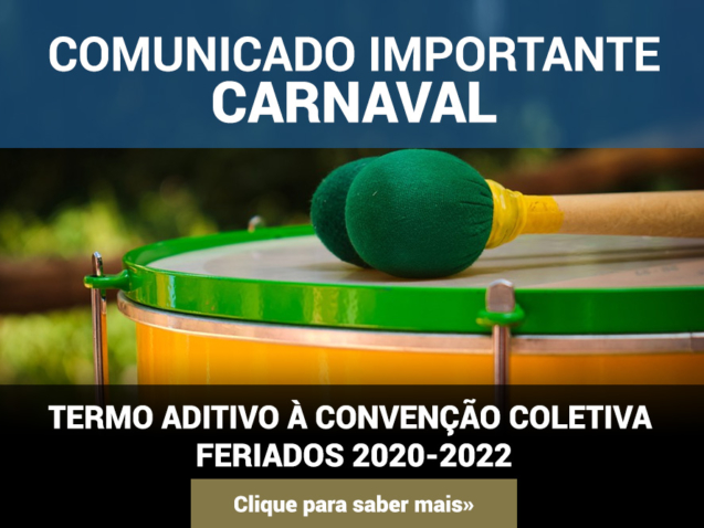 TERMO ADITIVO À CONVENÇÃO COLETIVO FERIADOS 2020-2022
