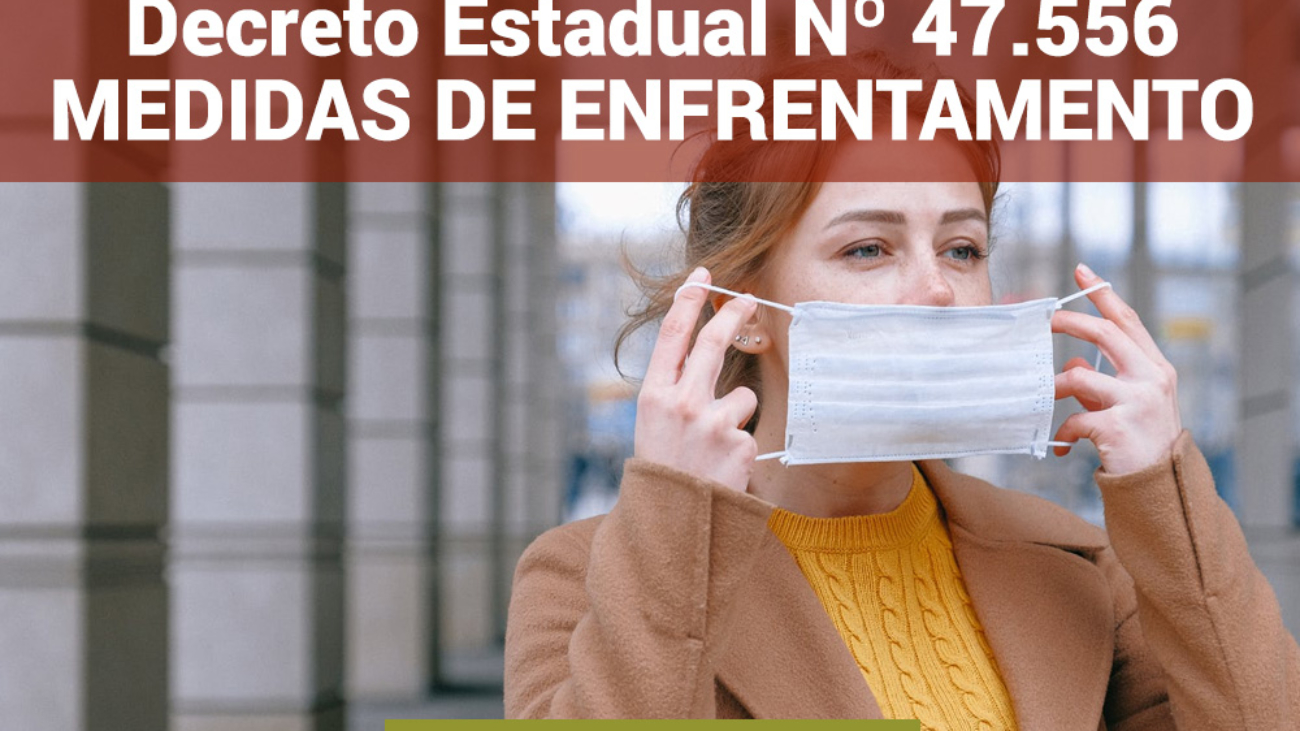 Decreto Estadual nº 47.556 de 03 de abril de 2021