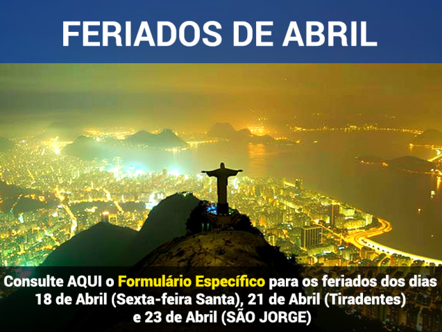 Feriados de Abril de 2025